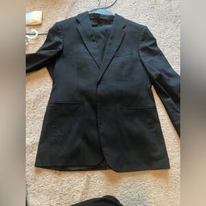 Express Men's Charcoal pinstripe Suit Jacket